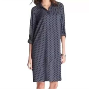Loft Polka Dot Shirt Dress